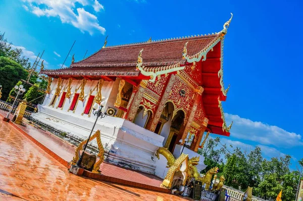 Wat Phra Lao Thep Nimit Bij Amnat Charoen Thailand — Stockfoto