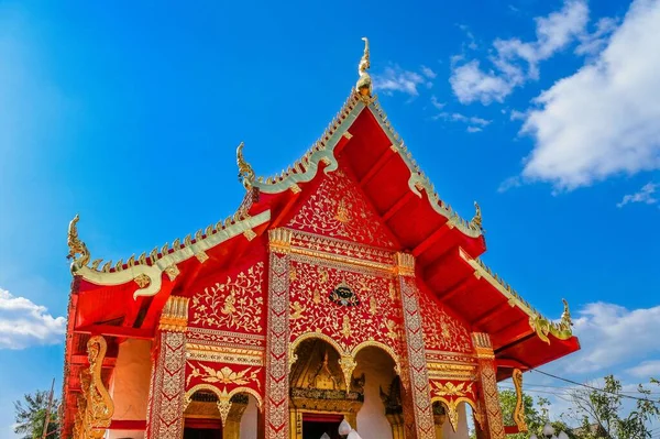 Wat Phra Lao Thep Nimit Bij Amnat Charoen Thailand — Stockfoto