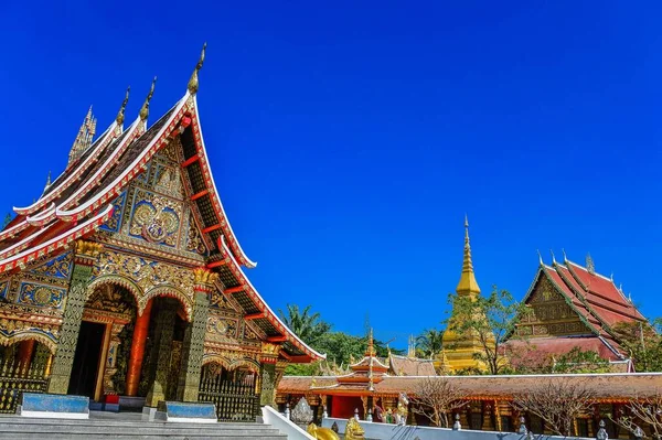 Wat Thai Wang Kham Tempel Bezienswaardigheid Khao Wong Kalasin Provincie — Stockfoto