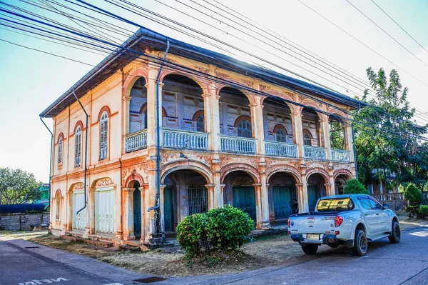 Old House Ban Tharae Sakon Nakhon Tailandia — Foto de Stock