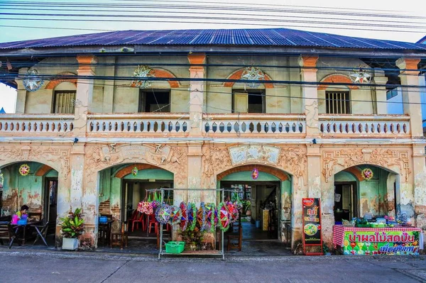 Casa Velha Ban Tharae Sakon Nakhon Tailândia — Fotografia de Stock