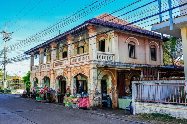 Old House Ban Tharae Sakon Nakhon Tailandia — Foto de Stock