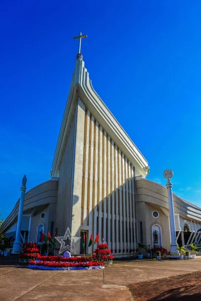 Saint Michael Cathedral Ban Tharae Sakon Nakhon Thailand — Stock Photo, Image