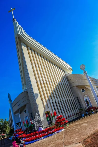 Saint Michael Cathedral Ban Tharae Sakon Nakhon Thailand — Stock Photo, Image
