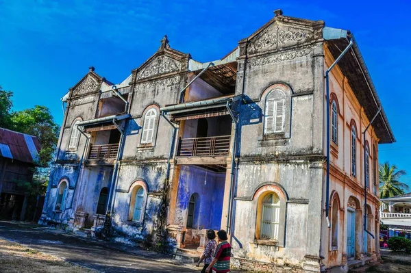 Eski Ban Evi Tharae Sakon Nakhon Tayland — Stok fotoğraf