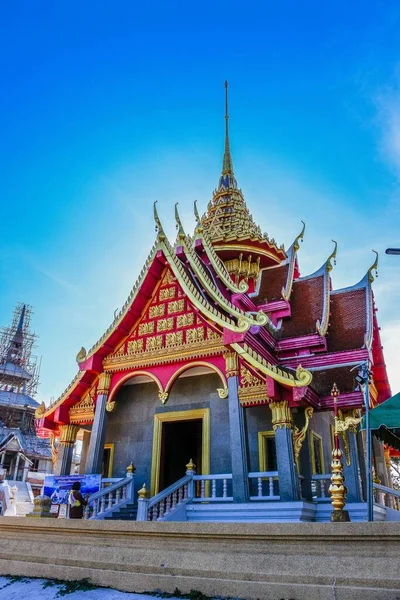 Der Wunderschöne Thailändische Himmel Und Wolkenhimmel Mekong Fluss Sangkhom District — Stockfoto