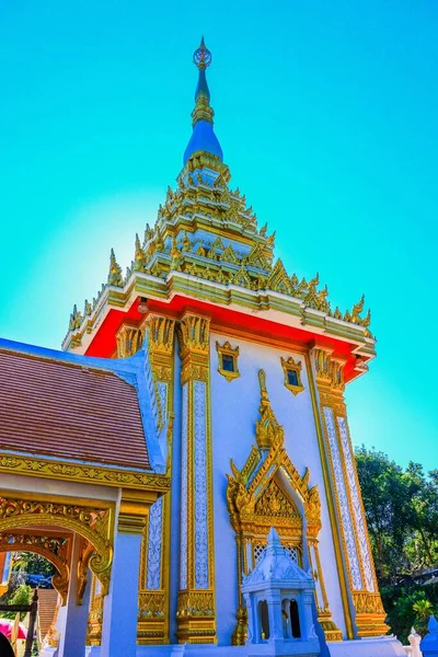 Wat Phra Kway Ngeun Chiangkhan Thailand — стоковое фото