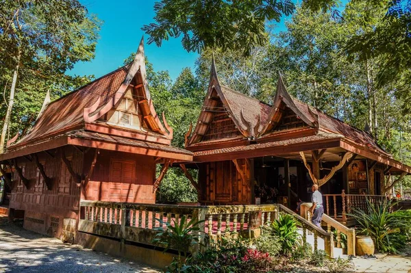 Wat Tha Khak Chiangkhan Província Loei Tailândia — Fotografia de Stock