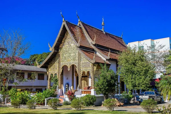 Wat Chamthewi Lamphun Thaïlande — Photo