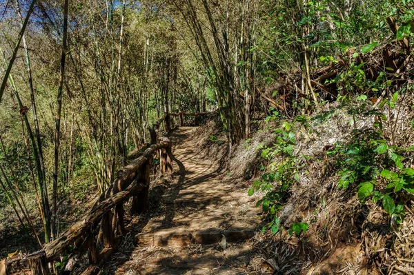 Krásný Vodopád Koh Luang Vodopád Národním Parku Mae Ping District — Stock fotografie