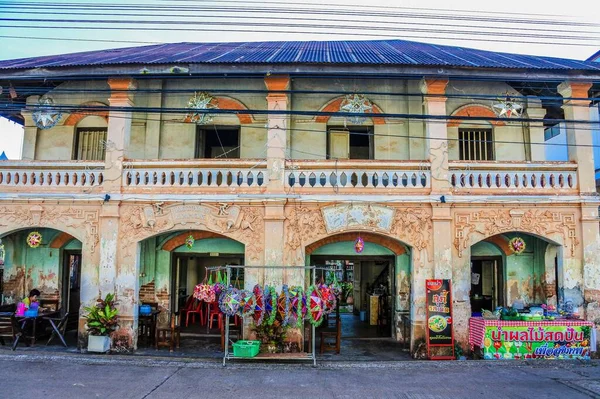 Old House Ban Tharae Sakon Nakhon Thailandia — Foto Stock