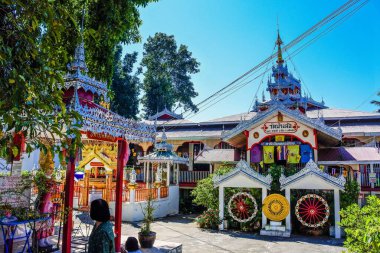 Wat Pang Lo Birmanya Mimari Tarzı, Mae Hong Oğlu, Kuzey Tayland