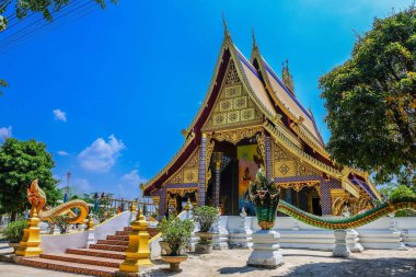Phra That Phanom simülasyonu, Wat Thammapitak, Huai Mek Bölgesi, Kalasin Bölgesi, Tayland