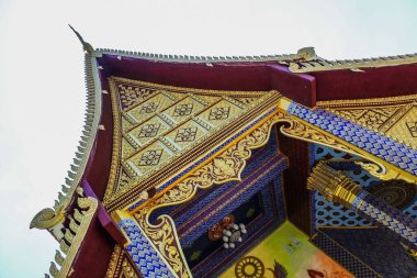 Phra That Phanom simülasyonu, Wat Thammapitak, Huai Mek Bölgesi, Kalasin Bölgesi, Tayland