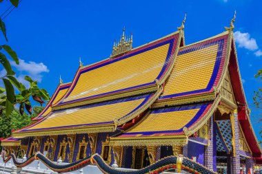 Phra That Phanom simülasyonu, Wat Thammapitak, Huai Mek Bölgesi, Kalasin Bölgesi, Tayland