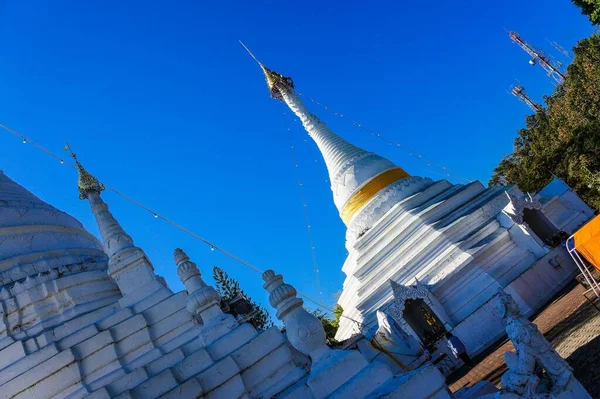 Wat Phra Hogy Doi Kong Templom Mae Hong Son Thaiföld — Stock Fotó