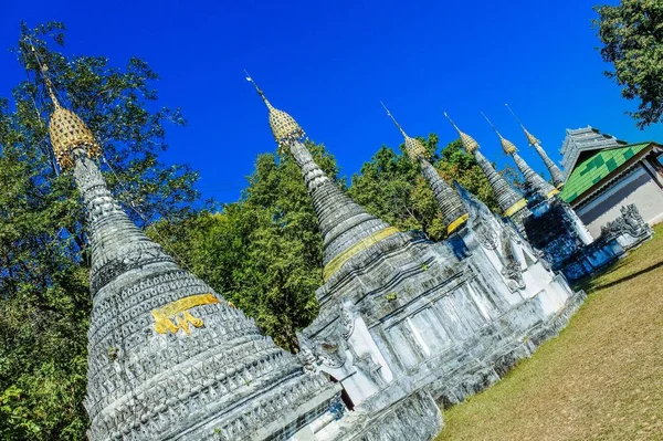Wat Muay Tor Temple Mae Hong Son Thailand — 스톡 사진