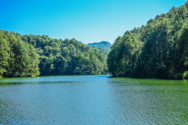 Pang Oung Mae Hong Son Tailândia — Fotografia de Stock