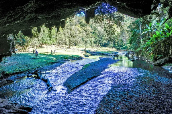 Cueva Más Increíble Tham Lod Cueva Maehongson Tailandia — Foto de Stock