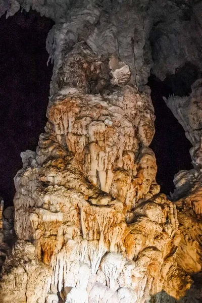 Meest Verbazingwekkende Grot Tham Lod Grot Maehongson Thailand — Stockfoto