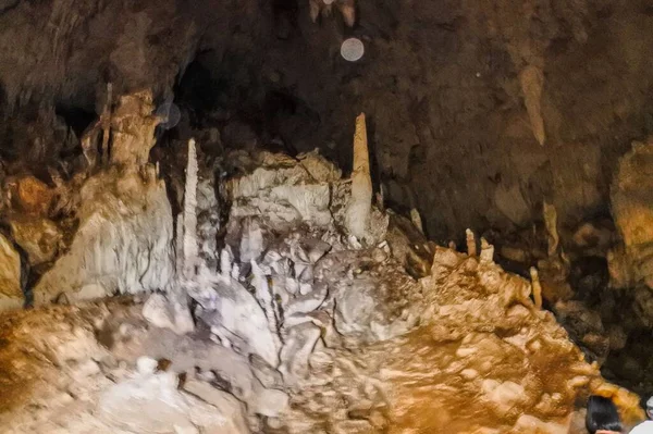 Caverna Mais Incrível Tham Lod Caverna Maehongson Tailândia — Fotografia de Stock