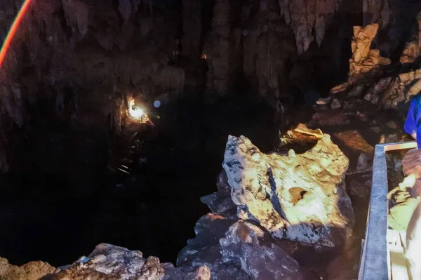 Most Amazing Cave Tham Lod Cave Maehongson Thailand — Stock Photo, Image