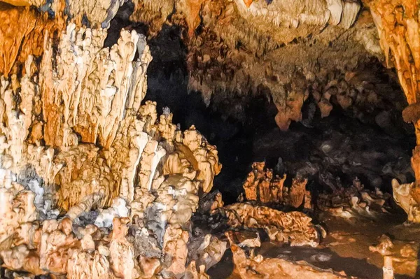 Cueva Más Increíble Tham Lod Cueva Maehongson Tailandia —  Fotos de Stock