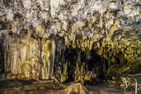 Caverna Mais Incrível Tham Lod Caverna Maehongson Tailândia — Fotografia de Stock