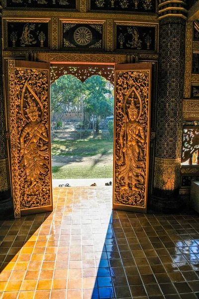 Sri Don Chai Tempel Tempel Van Pai Mae Hong Zoon — Stockfoto