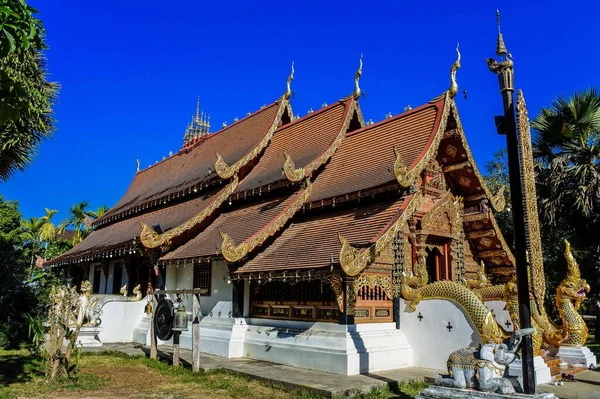 Sri Don Chai Templom Pai Temploma Mae Hong Fia — Stock Fotó