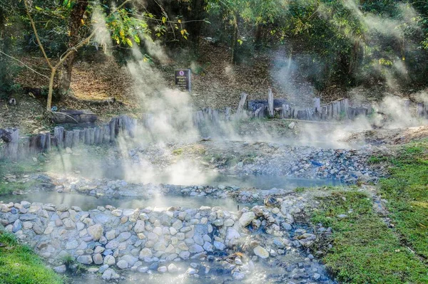 Pai Hot Springs Syn Mae Honga Tajlandia — Zdjęcie stockowe