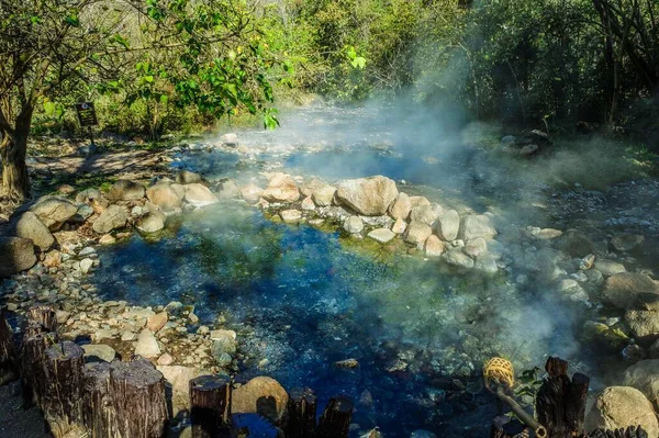 Pai Hot Springs Mae Hong Son Thailand — 图库照片