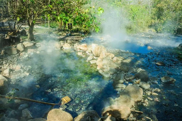 Pai Hot Springs Mae Hong Son Thailand — 스톡 사진