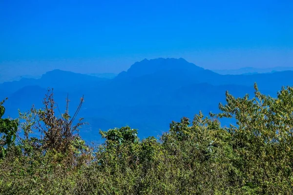 Punto Vista Parco Nazionale Huay Nam Dang Chiangmai Thailandia — Foto Stock