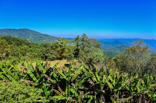 Aussichtspunkt Huay Nam Dang Nationalpark Chiangmai Thailand — Stockfoto