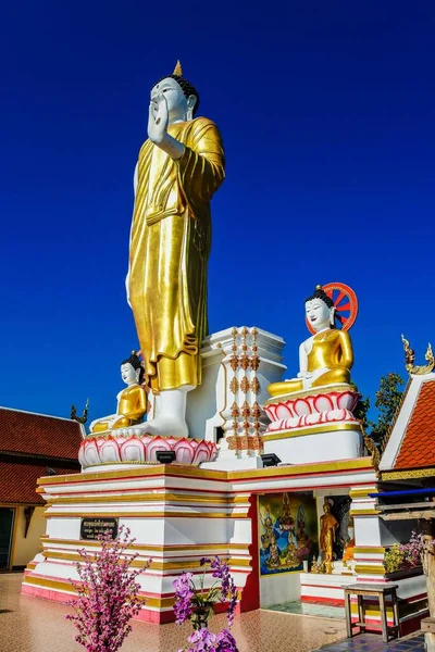 Wat Phra Doi Kham Chiang Mai Thajsko — Stock fotografie