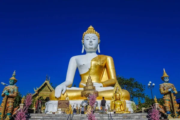 Wat Phra Doi Kham Chiang Mai Thailand — Stock Photo, Image