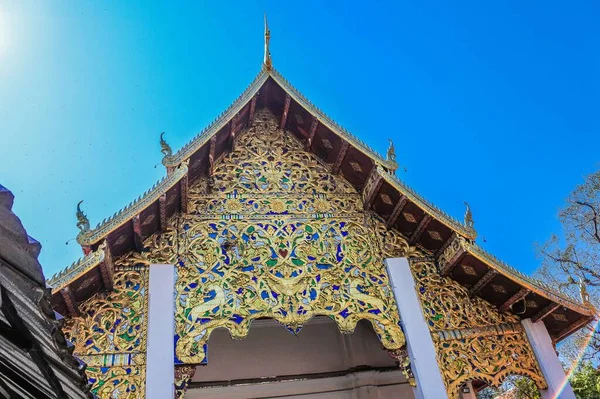 Wat Khom Kham Buddhistischer Tempel Phayao Thailand — Stockfoto