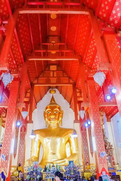 Wat Khom Kham Βουδιστικός Ναός Phayao Ταϊλάνδη — Φωτογραφία Αρχείου