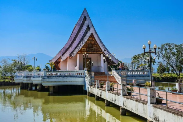 Wat Khom Kham Buddhistiskt Tempel Phayao Thailand — Stockfoto