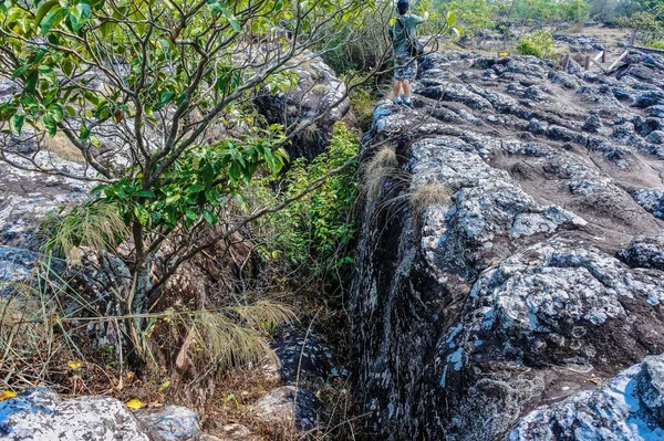 Trip Phu Hin Rong Kla National Park Phitsanulok Thailand — Stock Photo, Image