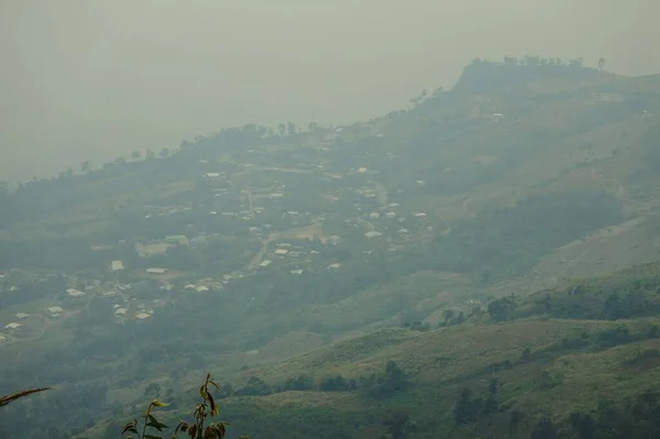 泰国Petchabun的Phu Tub Berk山美丽的风景 — 图库照片