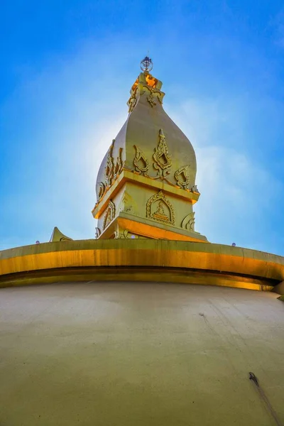 Pagode Ouro Wat Nong Pah Pong Budismo Ubon Ratchathani Tailândia — Fotografia de Stock
