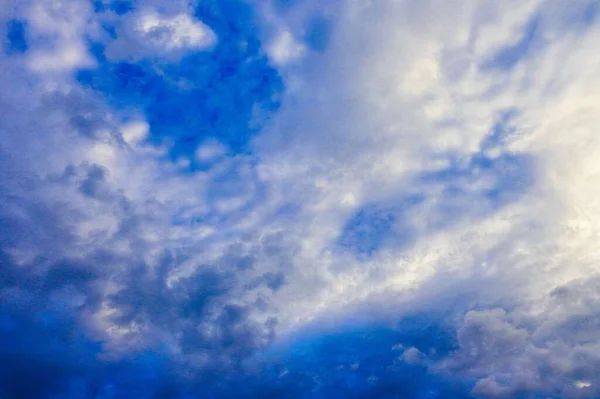 Fundo Céu Com Nuvem — Fotografia de Stock