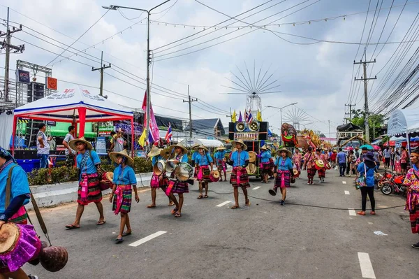 Bun Bang Fai Rocket Festival Thai Northeast Local Culture Yasoton — Foto Stock