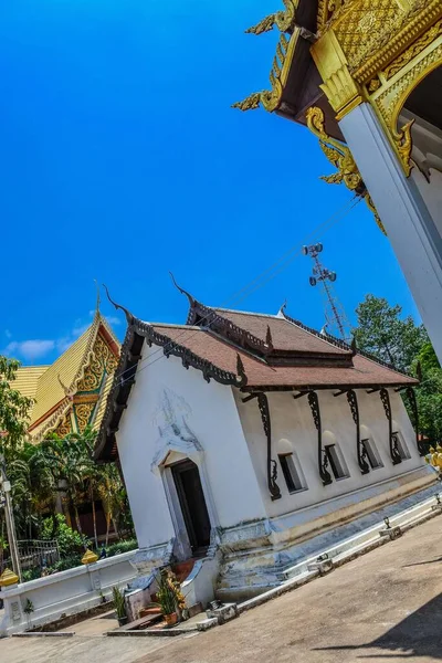 Wat Suwannawat Templo Templo Kantharawichai Distrito Maha Sarakham Provincia Tailandia —  Fotos de Stock