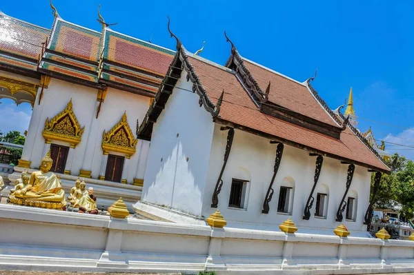 Wat Suwannawat Temple Temple Kantharawichai District Maha Sarakham Province Thailand — Stock Photo, Image