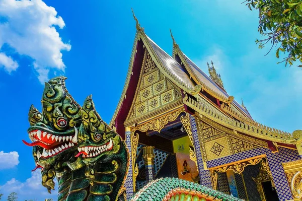 Phra Phanom Simulated Wat Thammapitak Distrito Huai Mek Província Kalasin — Fotografia de Stock