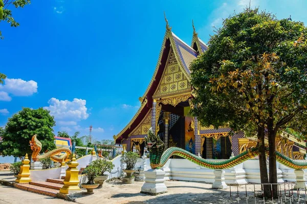 Phra Phanom Gesimuleerd Wat Thammapitak Huai Mek District Provincie Kalasin — Stockfoto