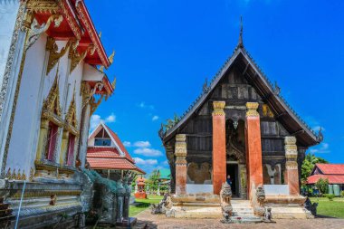 Antik Wat Manophirom Tapınağı, Mukdahan, Tayland